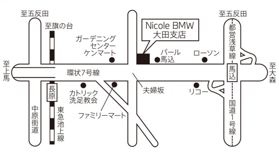 大田支店地図